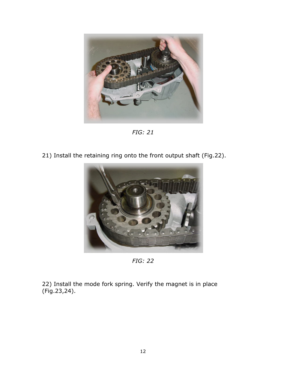 JB Conversions 16-1205 HD Standard Length SYE Kit Using OEM Housing User Manual | Page 12 / 18
