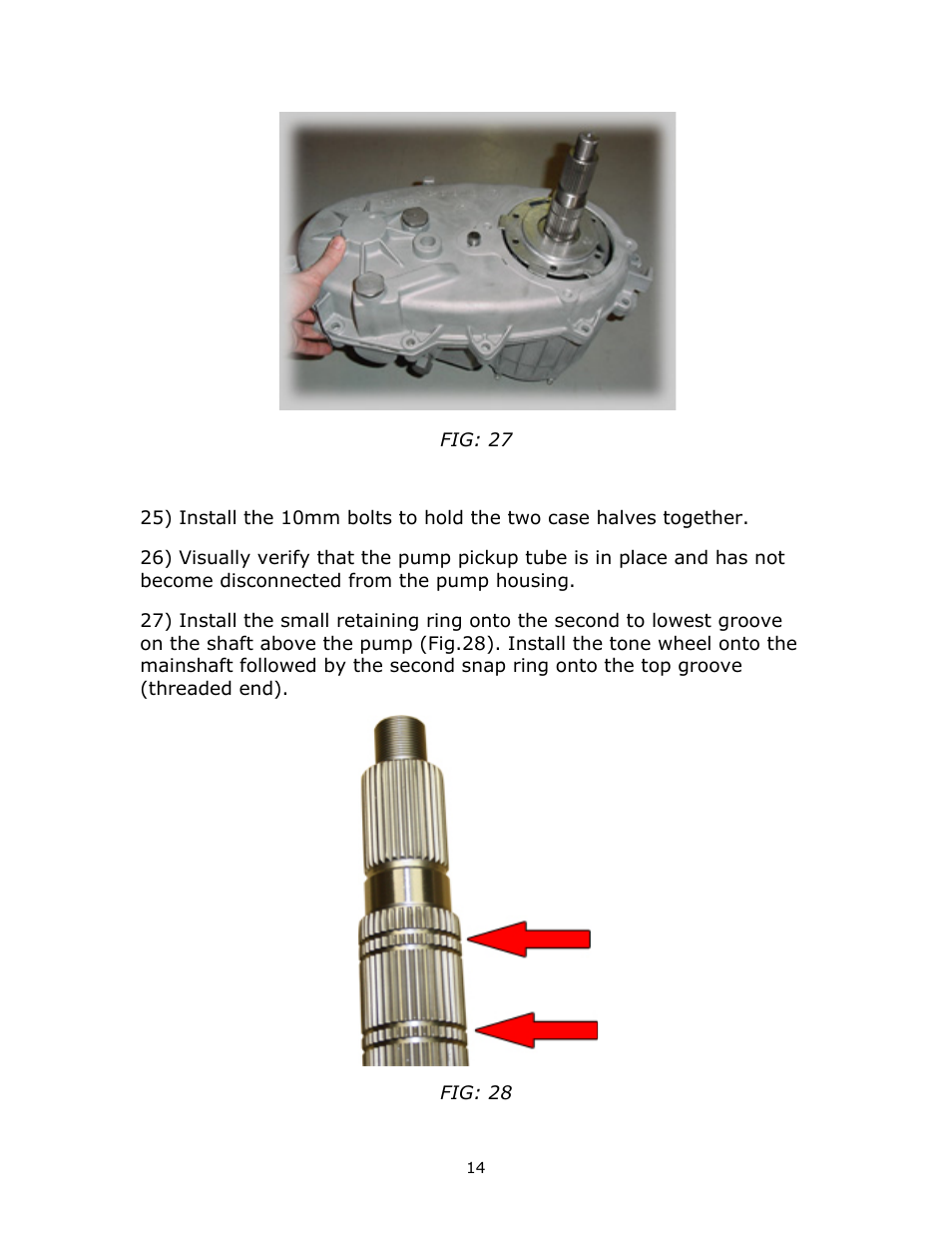 JB Conversions 16-1205 HD Standard Length SYE Kit Using OEM Housing User Manual | Page 14 / 18