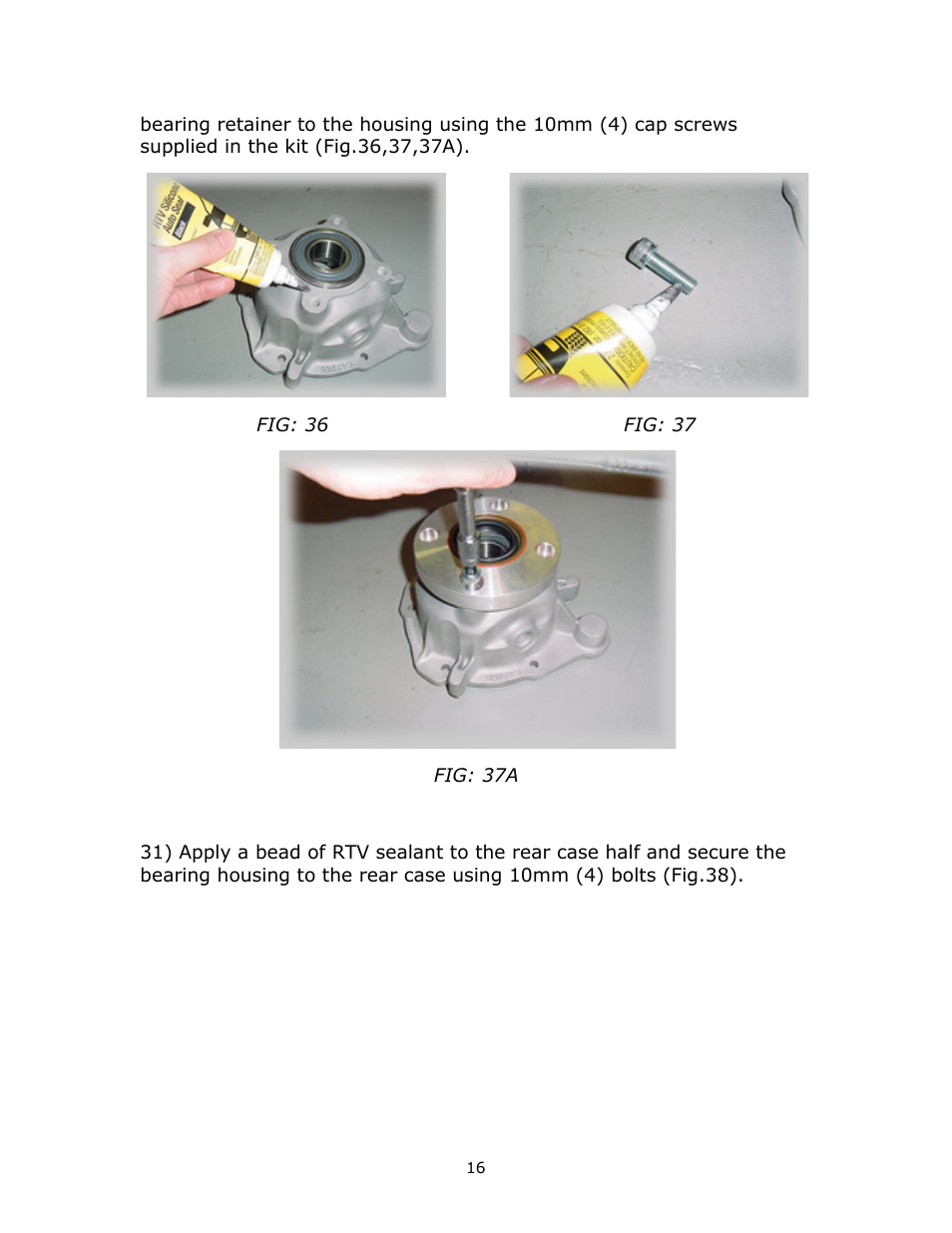 JB Conversions 16-1205 HD Standard Length SYE Kit Using OEM Housing User Manual | Page 16 / 18