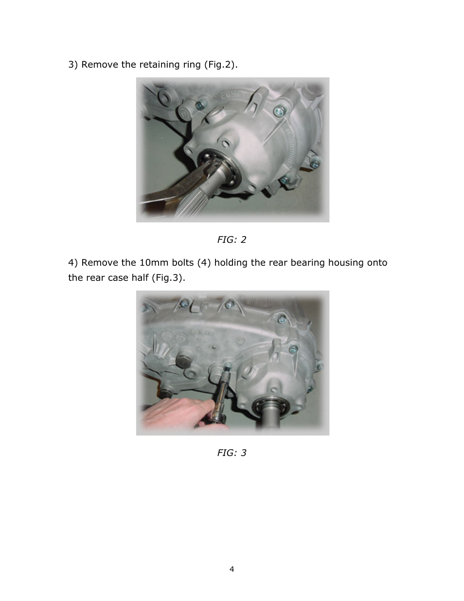 JB Conversions 16-1204 HD Standard Length SYE Kit for the NP241 User Manual | Page 4 / 15