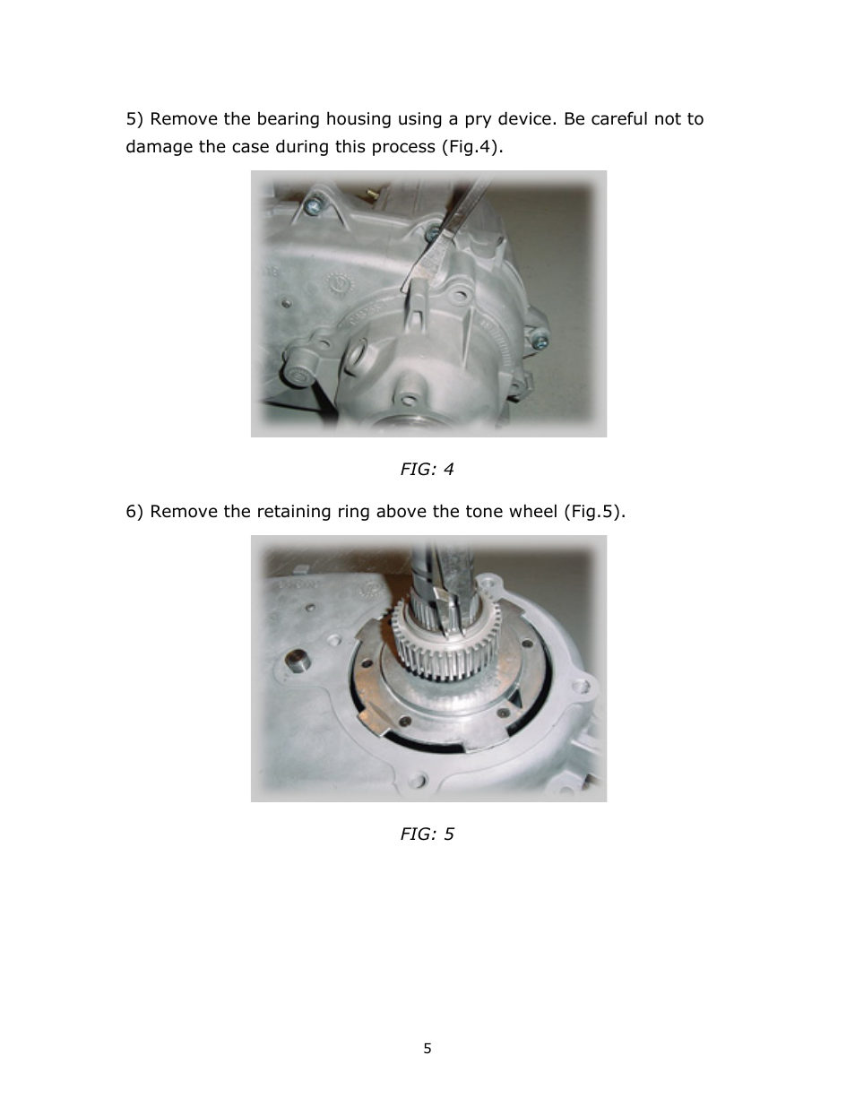 JB Conversions 16-1204 HD Standard Length SYE Kit for the NP241 User Manual | Page 5 / 15