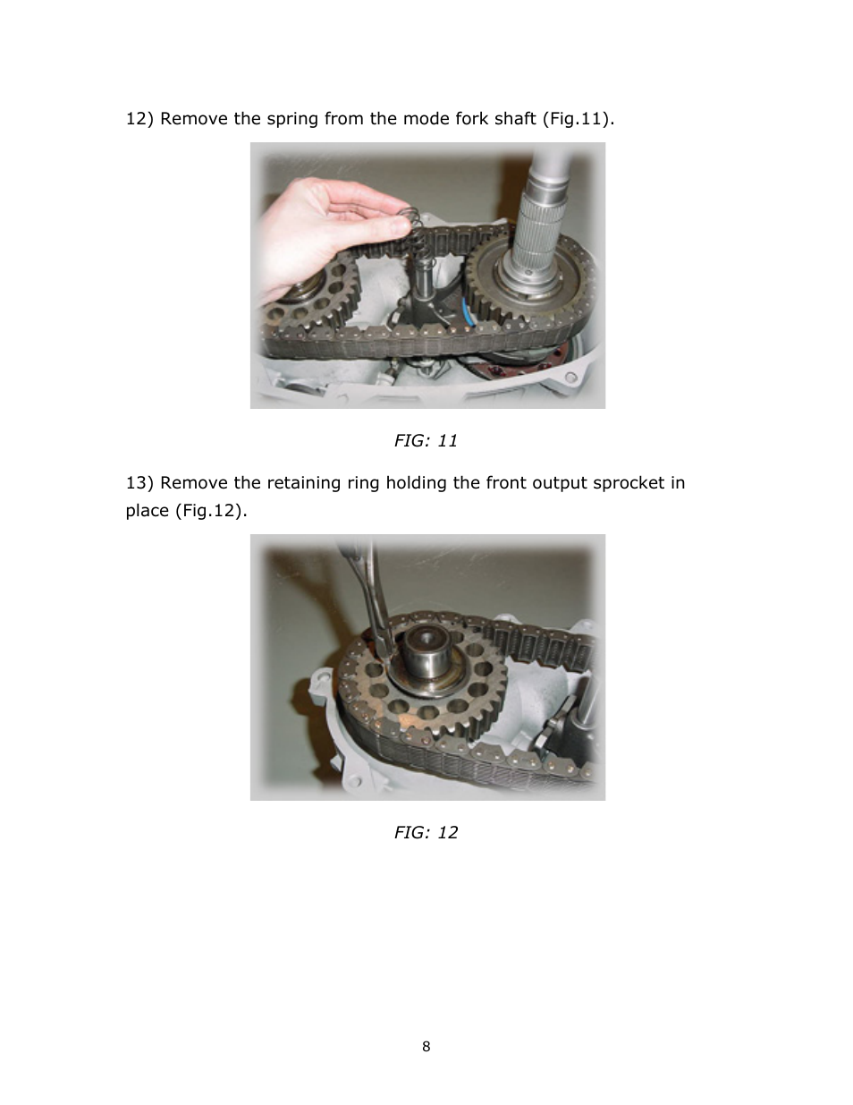 JB Conversions 16-1204 HD Standard Length SYE Kit for the NP241 User Manual | Page 8 / 15