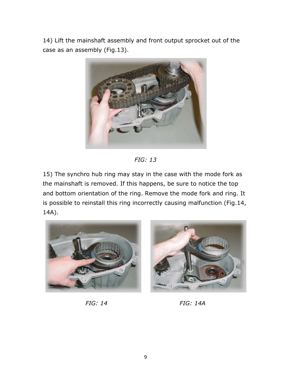 JB Conversions 16-1204 HD Standard Length SYE Kit for the NP241 User Manual | Page 9 / 15