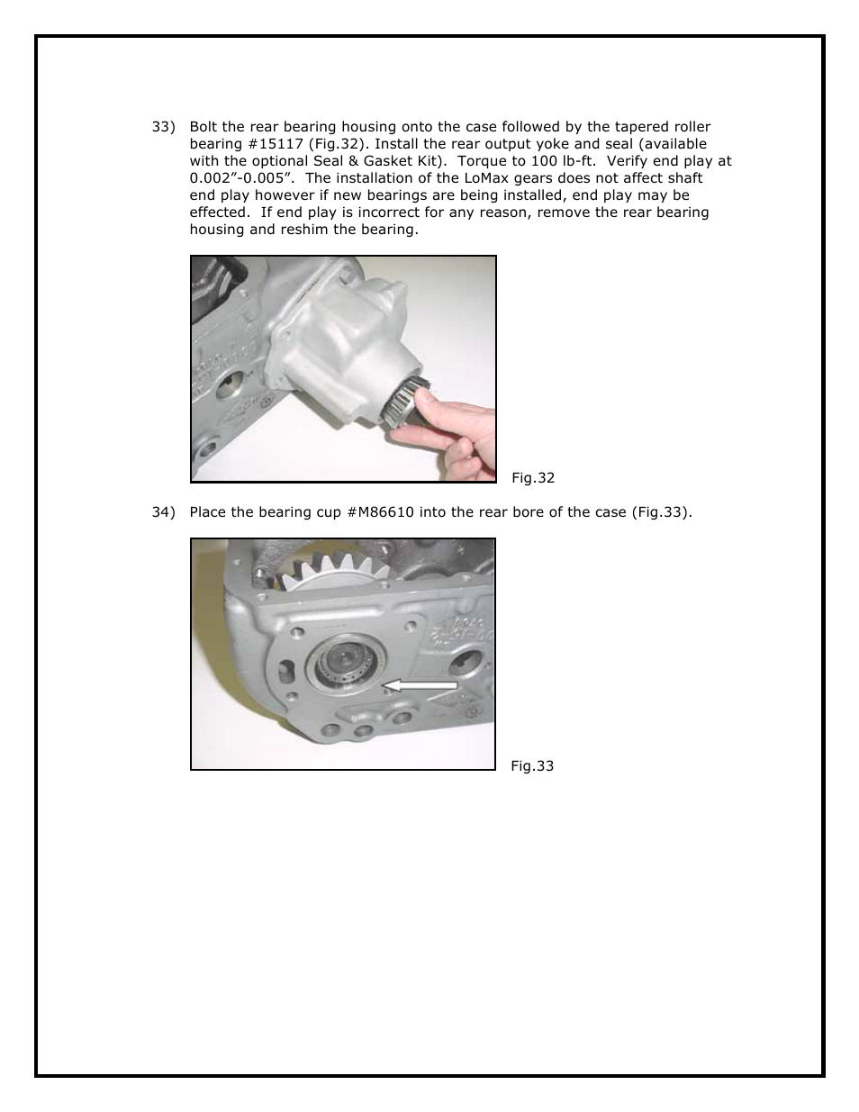 JB Conversions 2307 LoMax 300 User Manual | Page 16 / 21