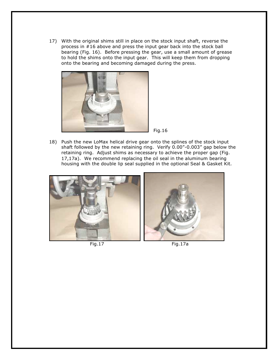 JB Conversions 2307 LoMax 300 User Manual | Page 9 / 21