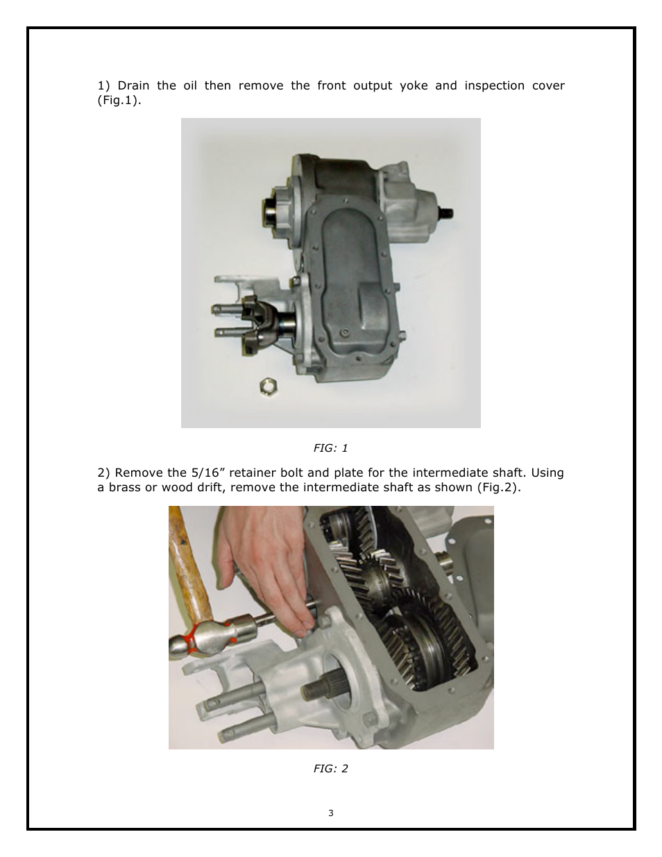 JB Conversions 15-1103 Dana 300 User Manual | Page 3 / 15