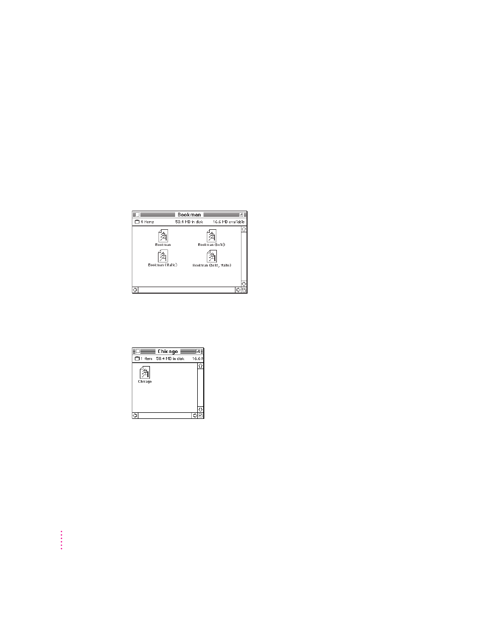 Styled fonts | Apple Color StyleWriter 2200 User Manual | Page 115 / 146