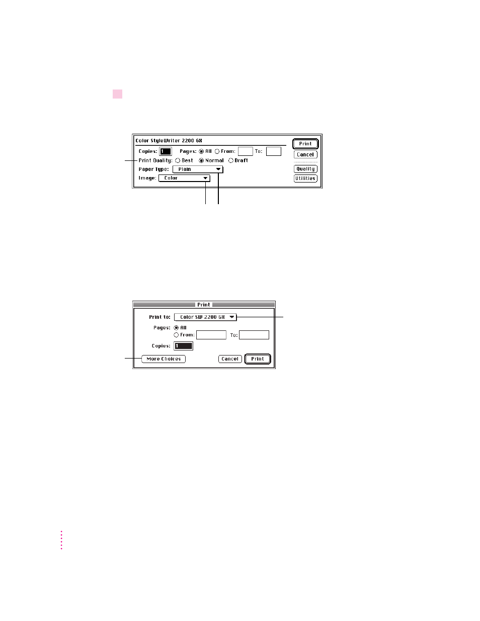 Apple Color StyleWriter 2200 User Manual | Page 129 / 146