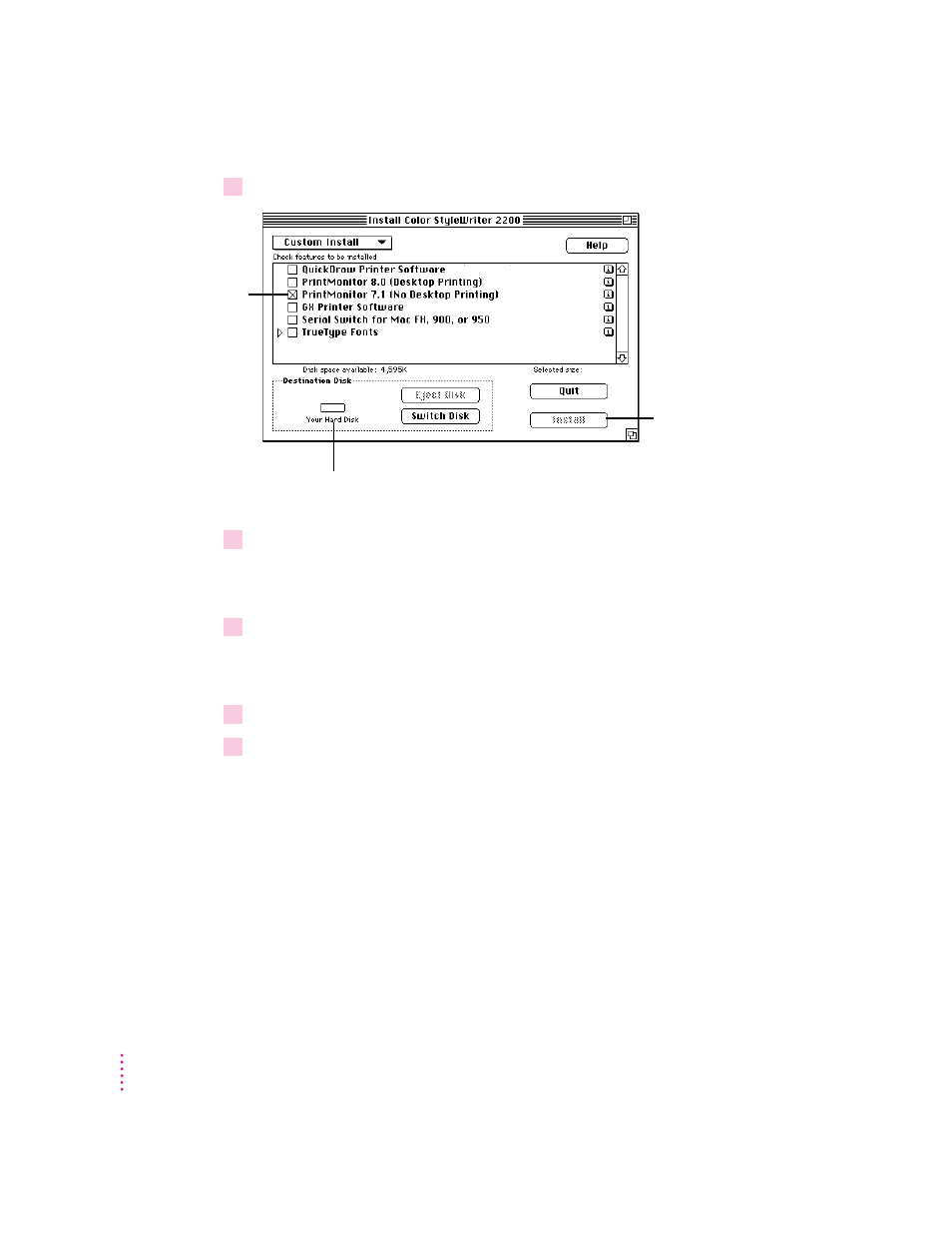 Apple Color StyleWriter 2200 User Manual | Page 135 / 146