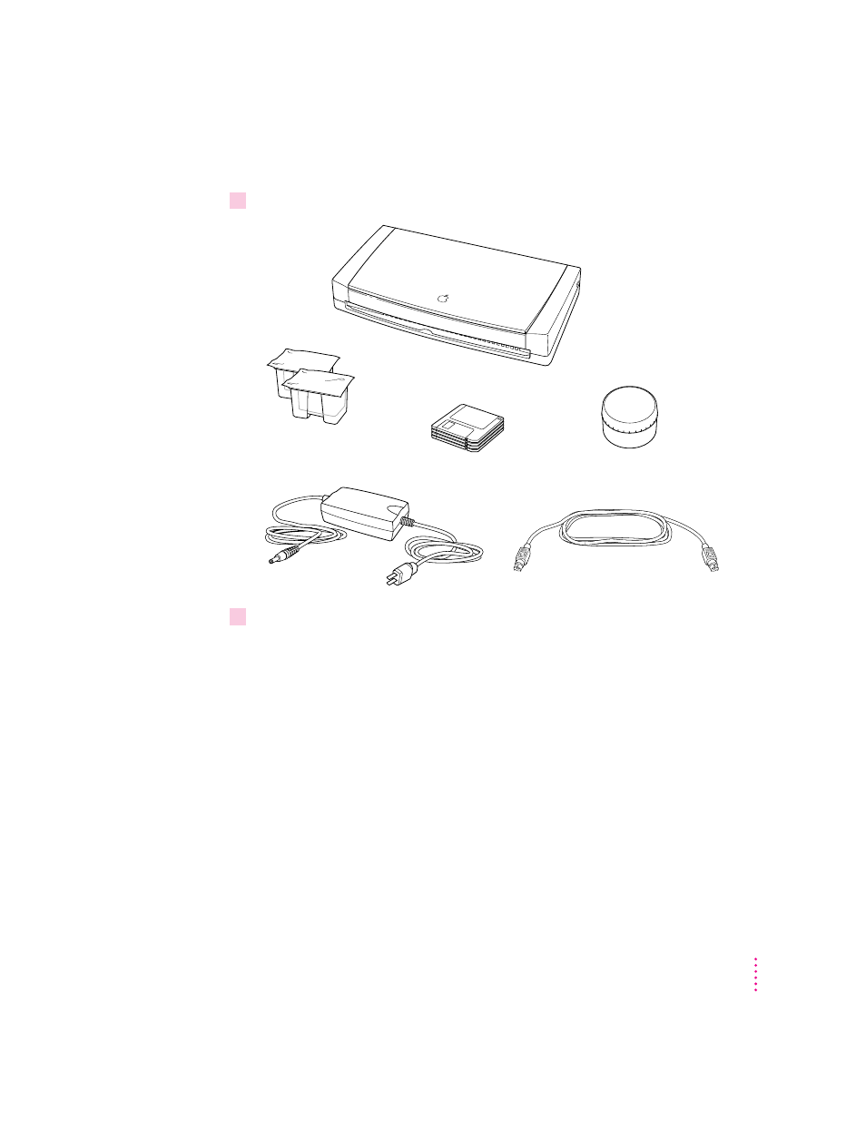 Unpacking the printer | Apple Color StyleWriter 2200 User Manual | Page 14 / 146