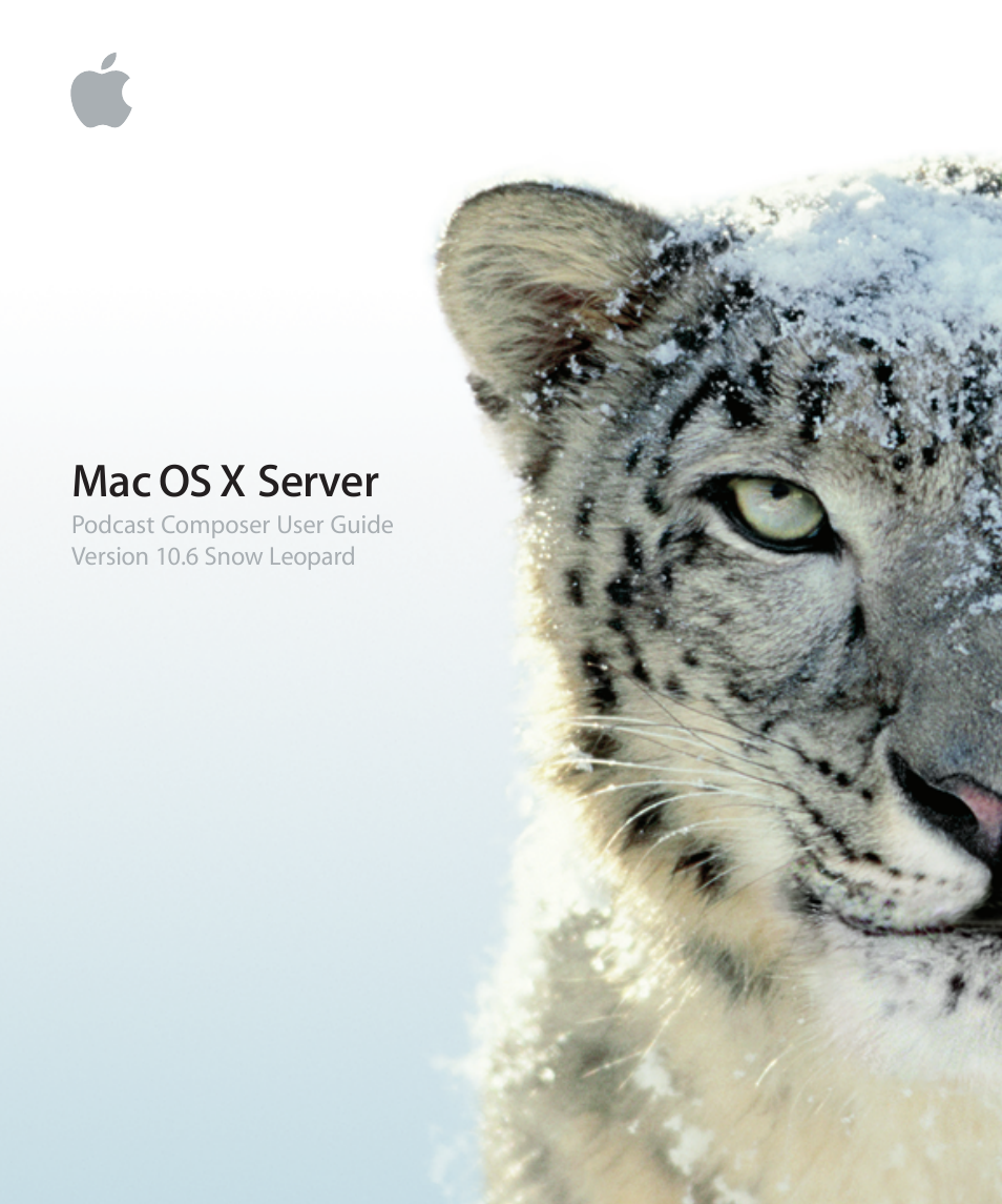 Apple Mac OS X Server v10.6 User Manual | 76 pages