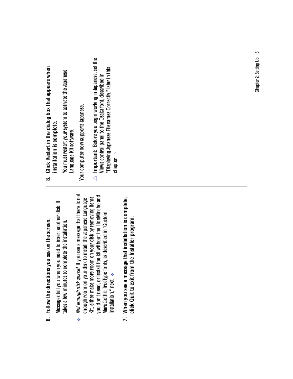 Apple Macintosh Japanese Language Kit User Manual | Page 9 / 30