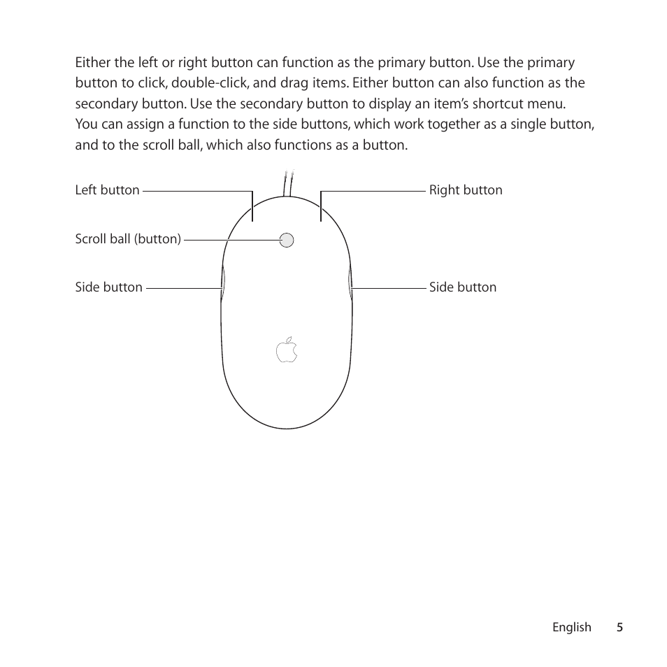Apple Mouse User Manual | Page 5 / 28