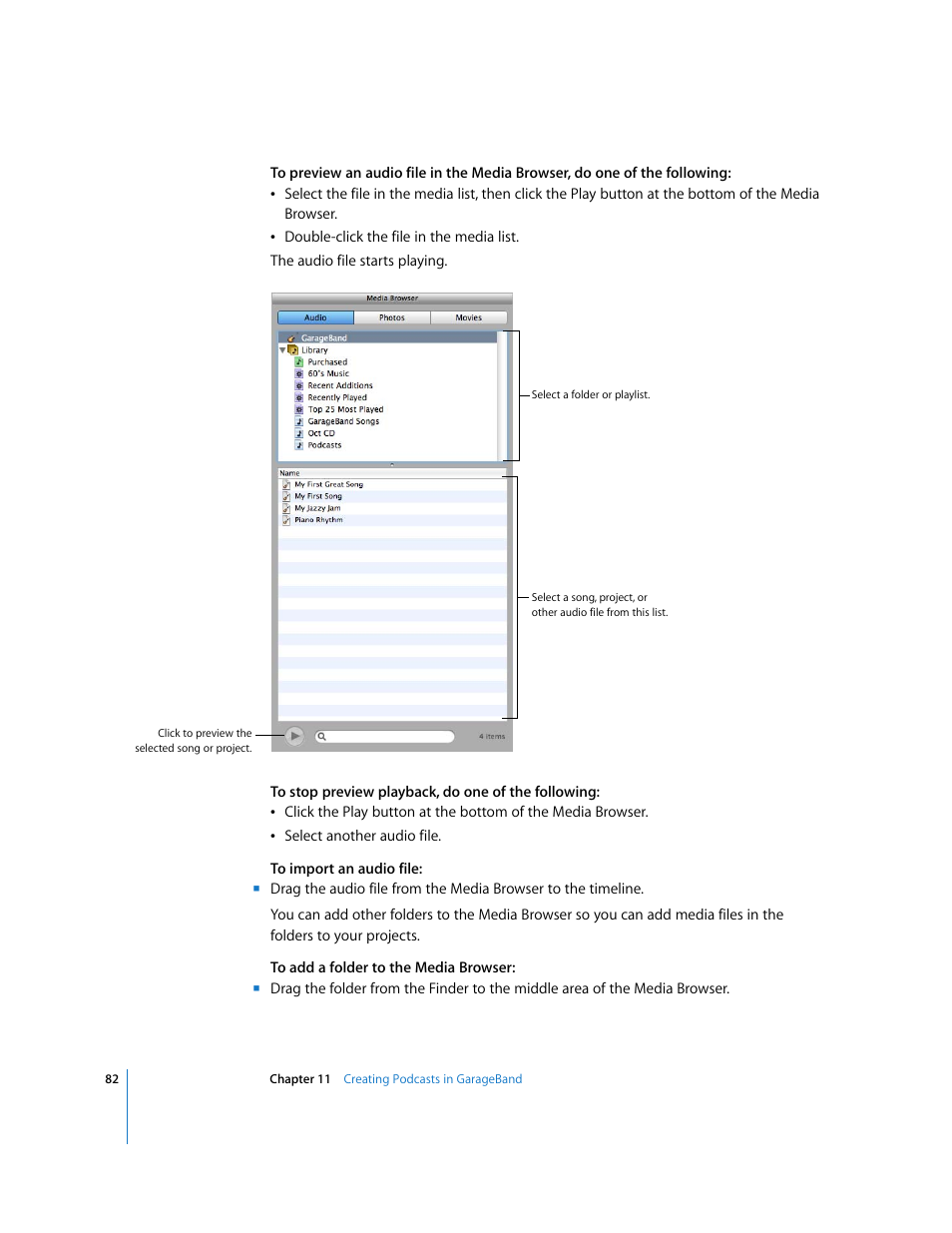 Apple GarageBand 3 User Manual | Page 82 / 98