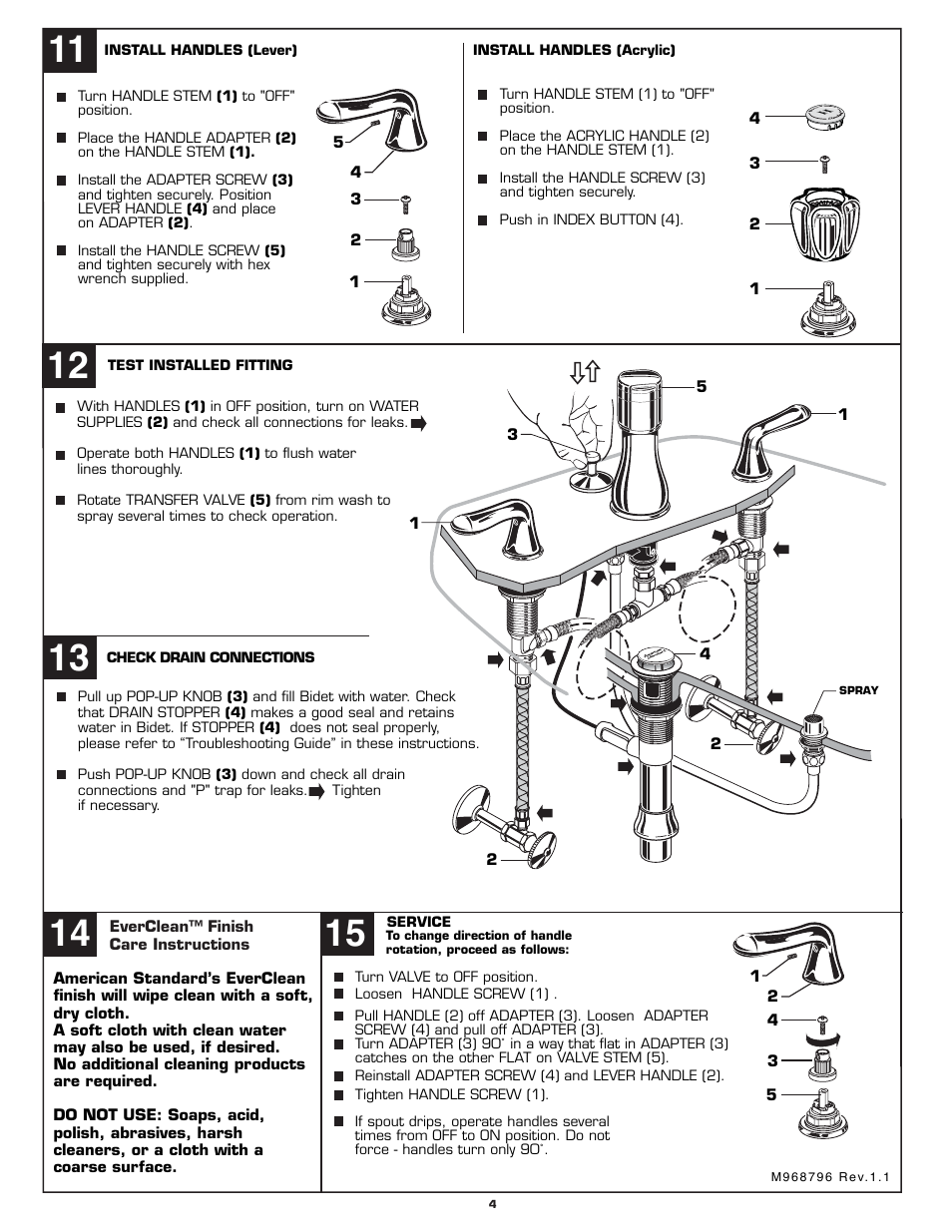 American Standard 3475.5 User Manual | Page 10 / 12