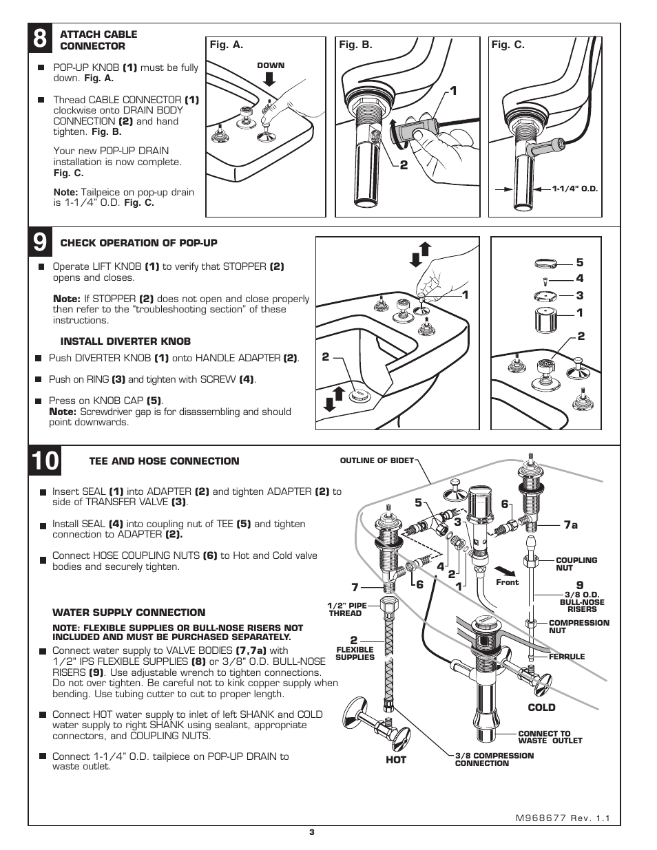 American Standard 3475.5 User Manual | Page 3 / 12