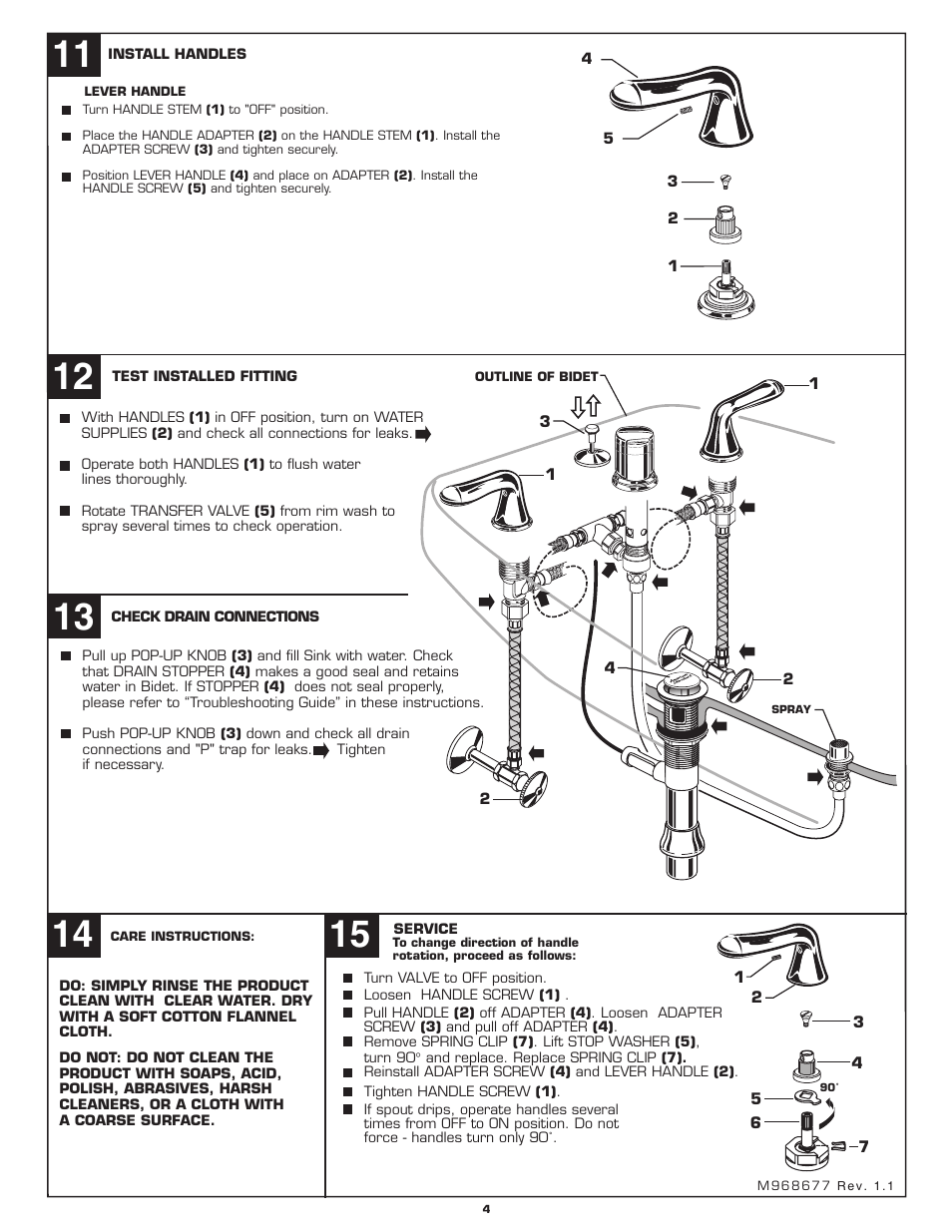 American Standard 3475.5 User Manual | Page 4 / 12