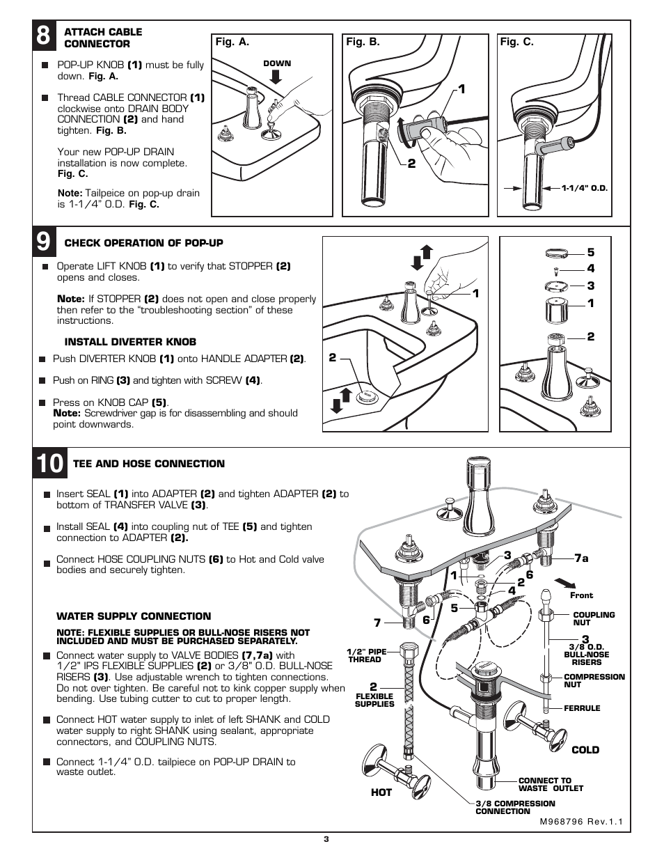 American Standard 3475.5 User Manual | Page 9 / 12