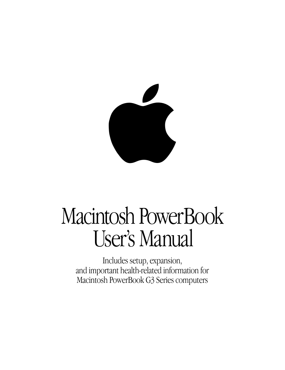 Apple PowerBook G3 User Manual | 94 pages