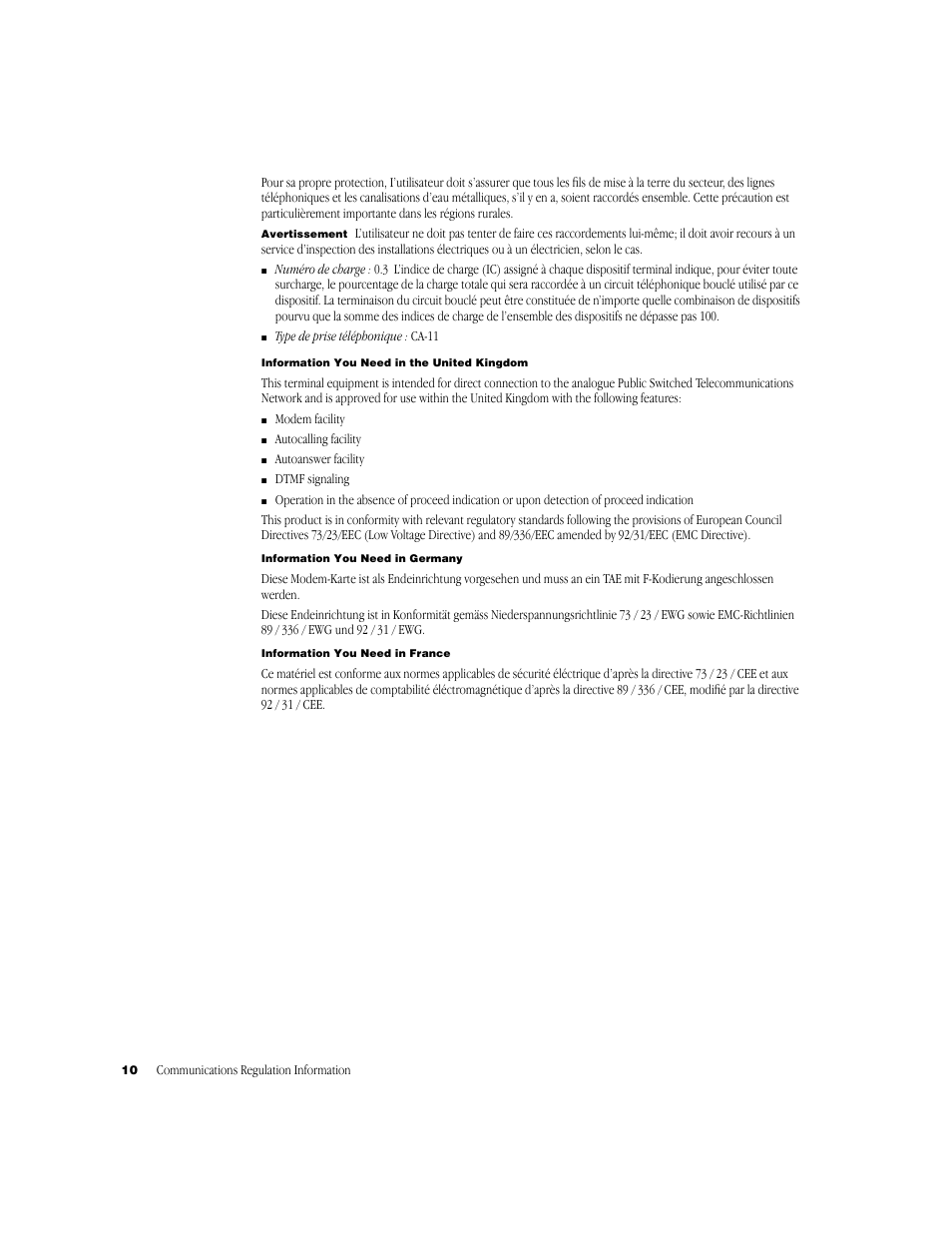Apple PowerBook G3 User Manual | Page 10 / 94