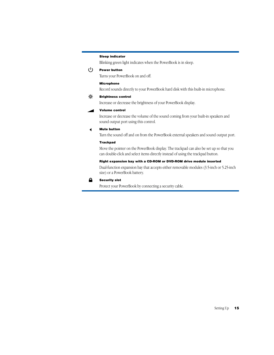 Apple PowerBook G3 User Manual | Page 15 / 94