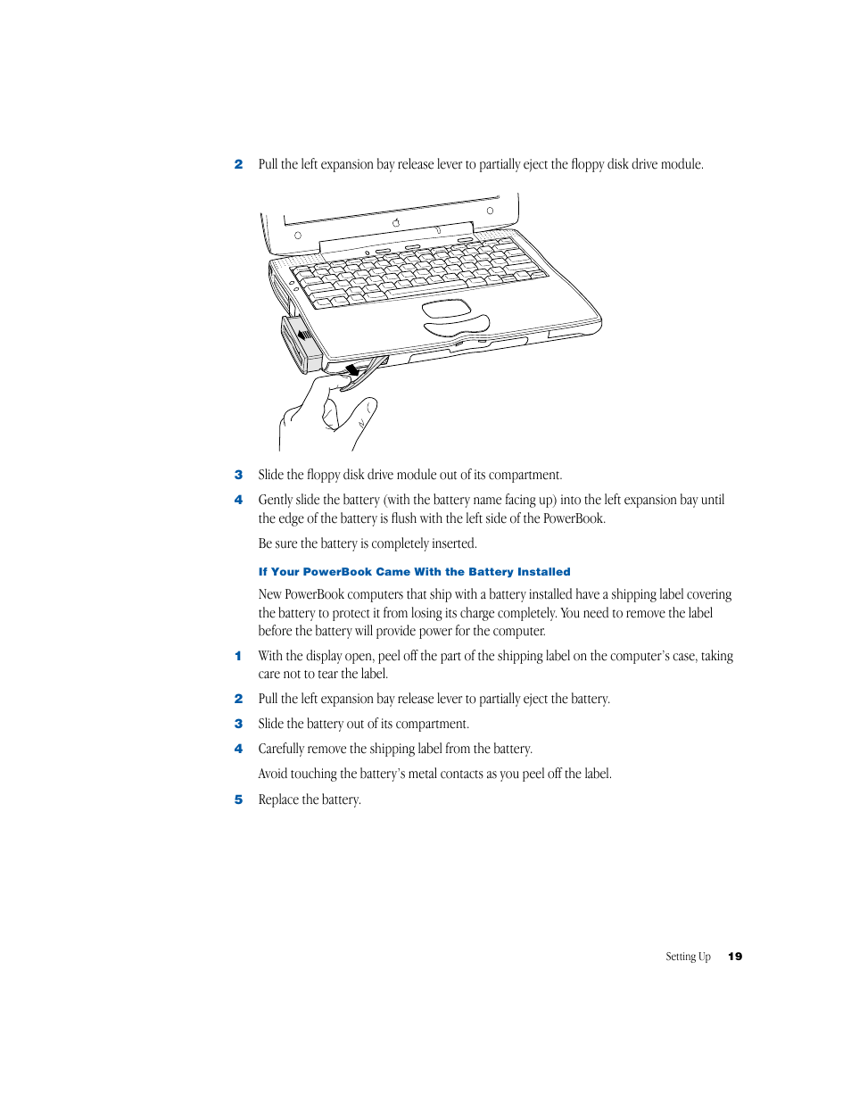 Apple PowerBook G3 User Manual | Page 19 / 94