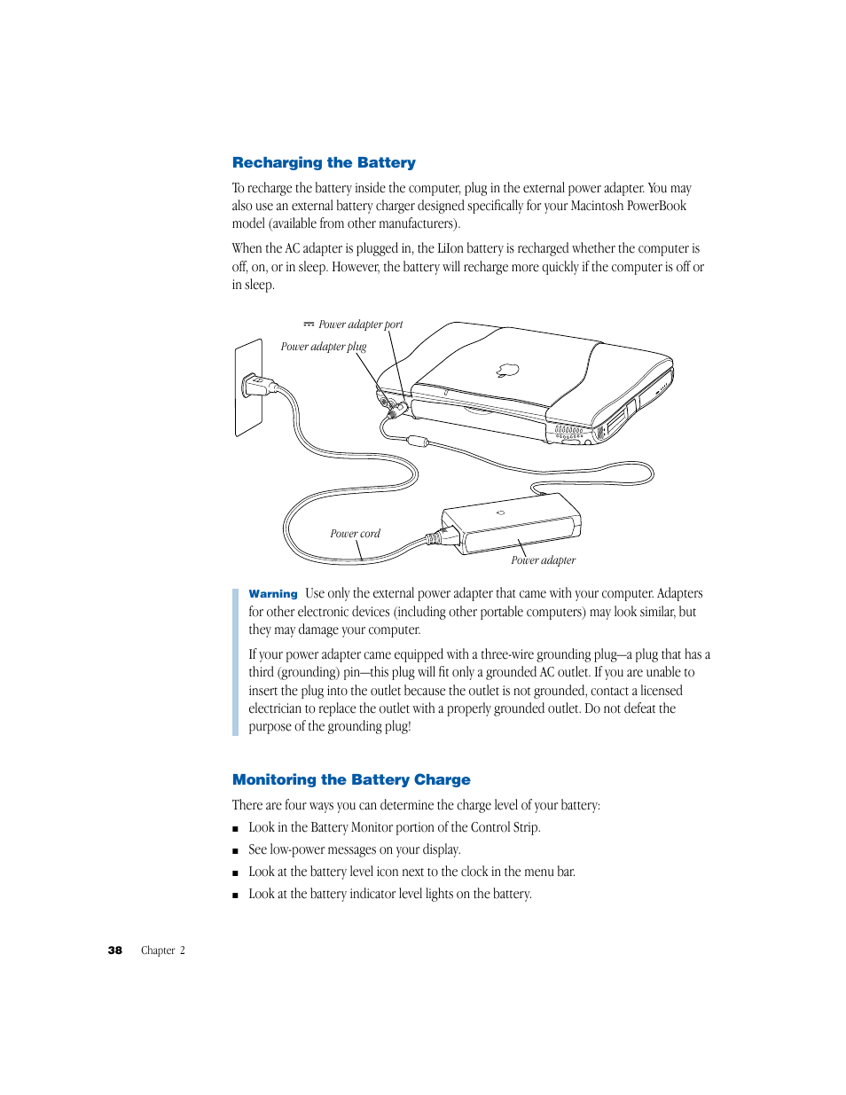 Apple PowerBook G3 User Manual | Page 38 / 94