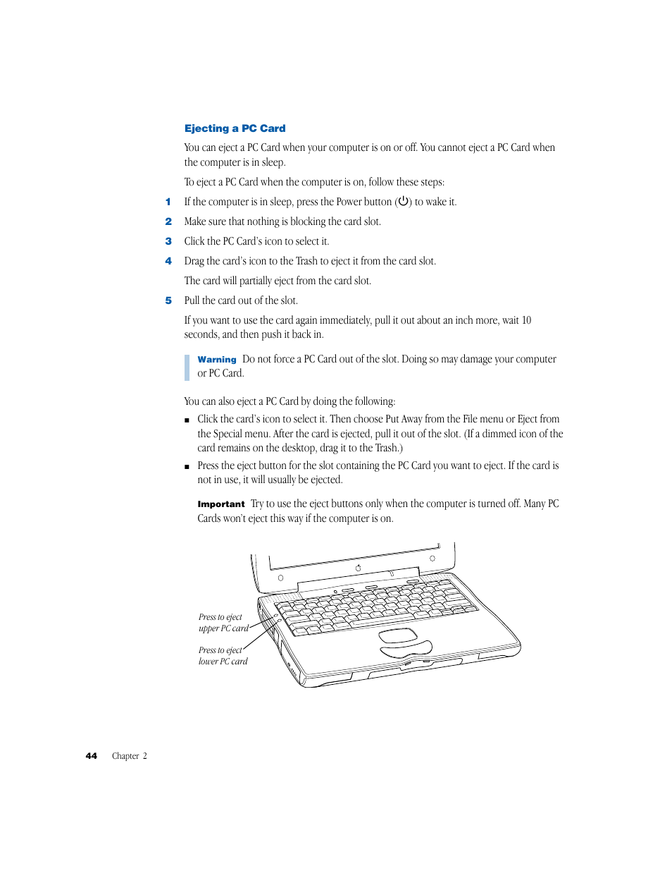 Apple PowerBook G3 User Manual | Page 44 / 94
