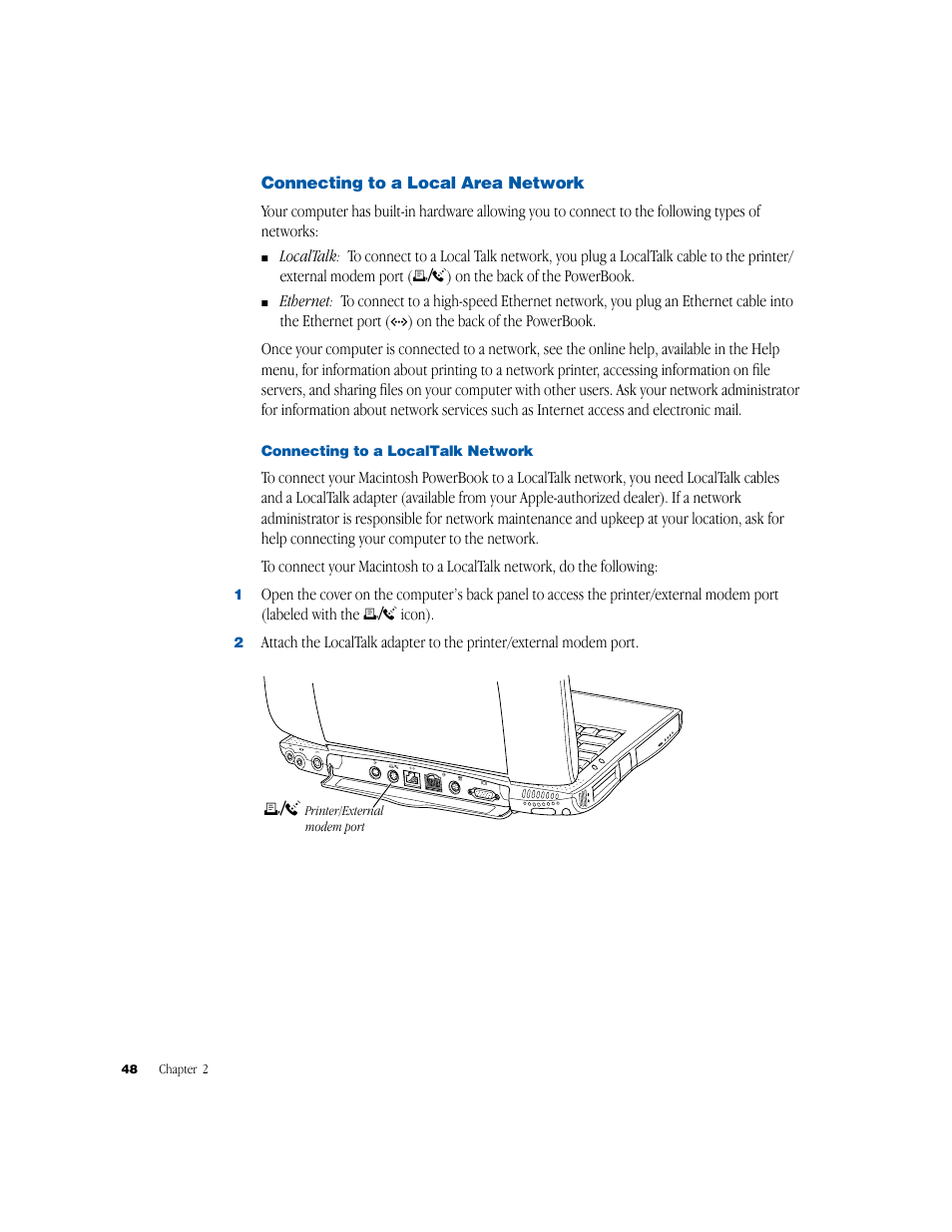 Apple PowerBook G3 User Manual | Page 48 / 94