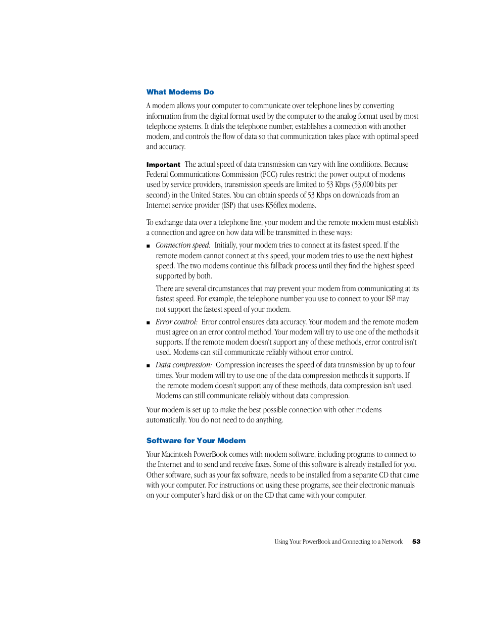 Apple PowerBook G3 User Manual | Page 53 / 94