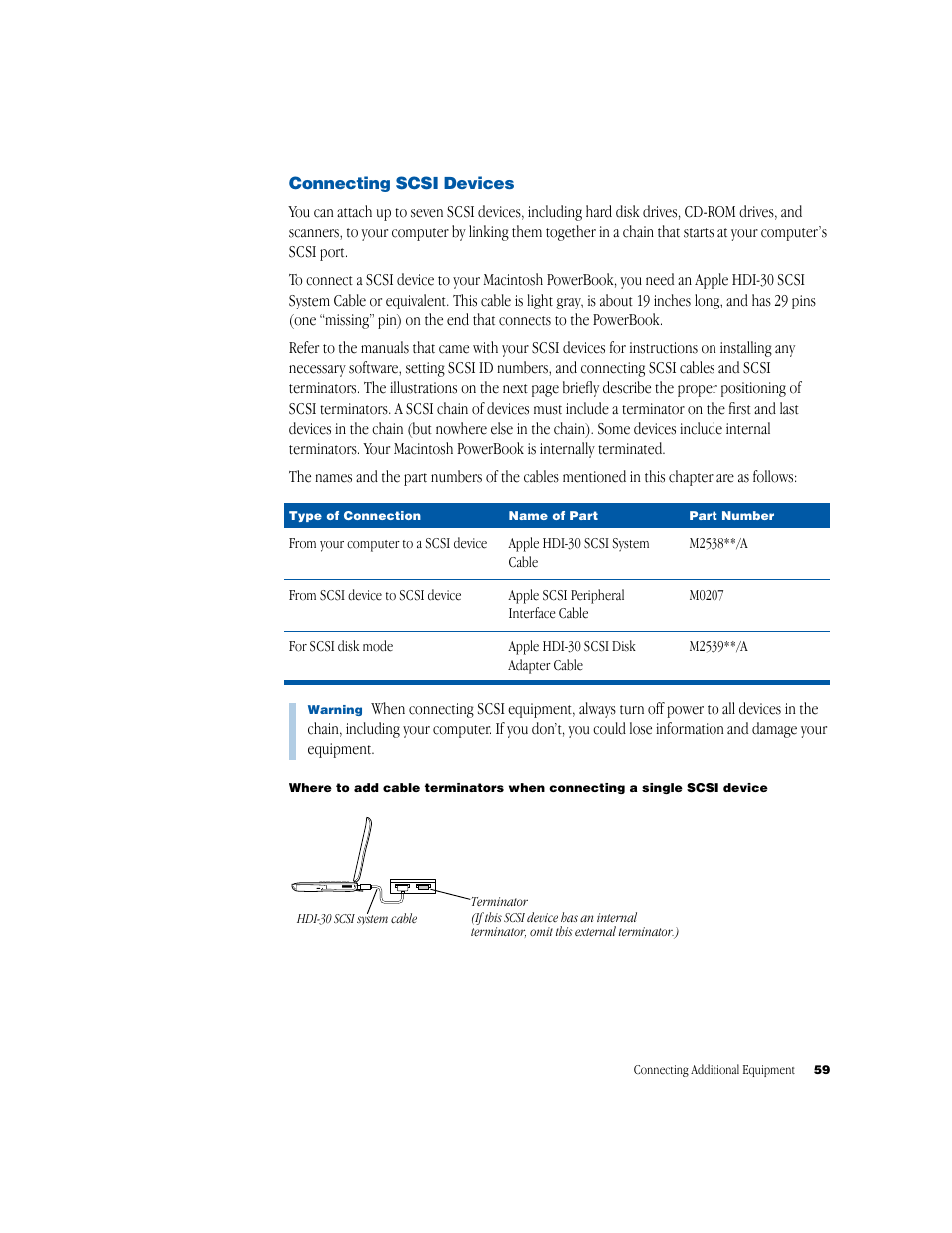 Apple PowerBook G3 User Manual | Page 59 / 94