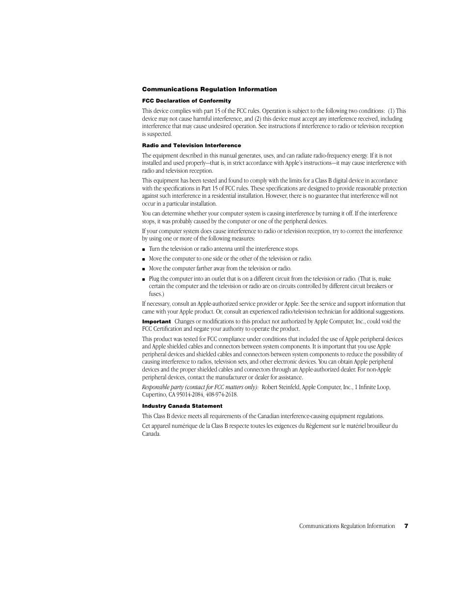 Apple PowerBook G3 User Manual | Page 7 / 94