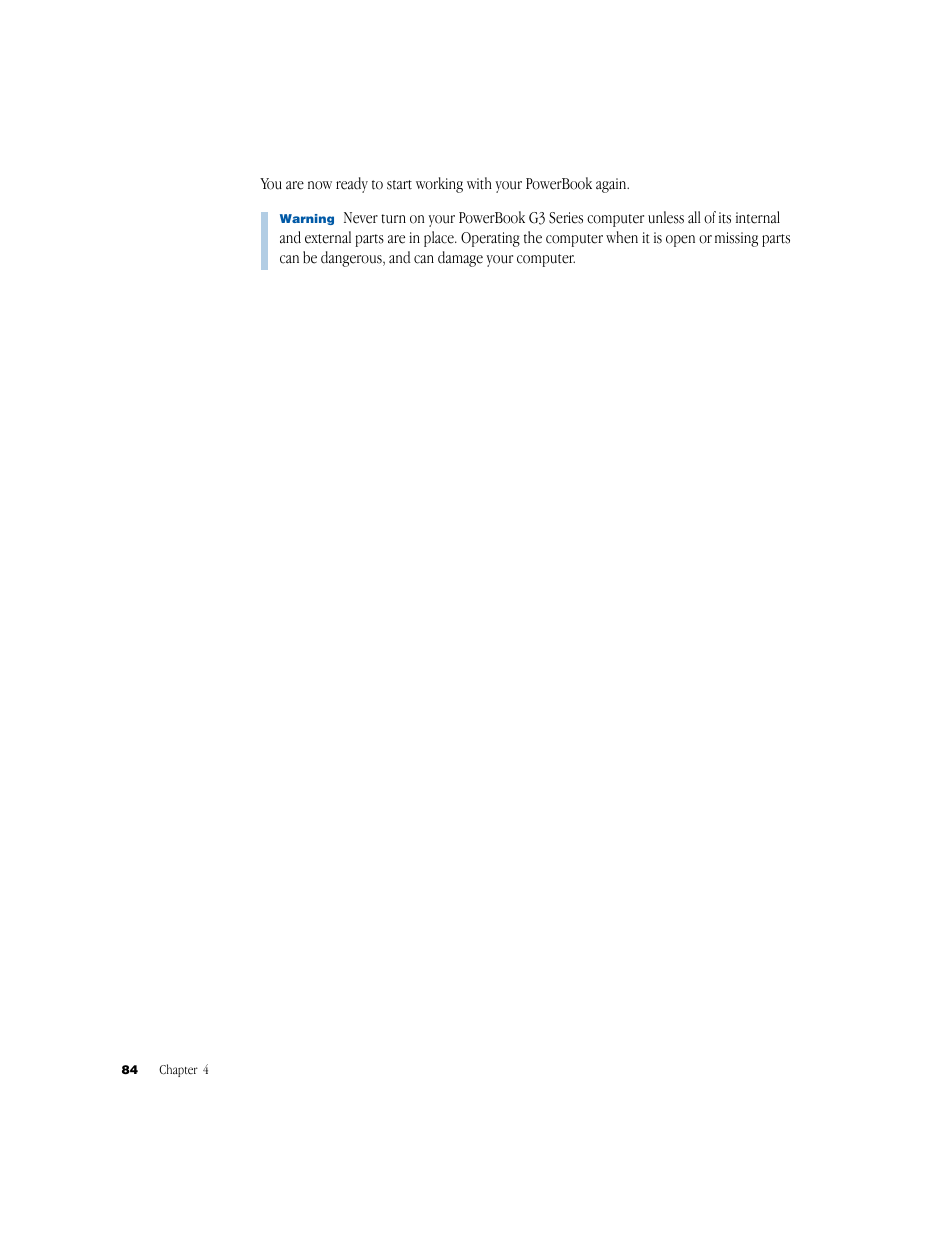 Apple PowerBook G3 User Manual | Page 84 / 94