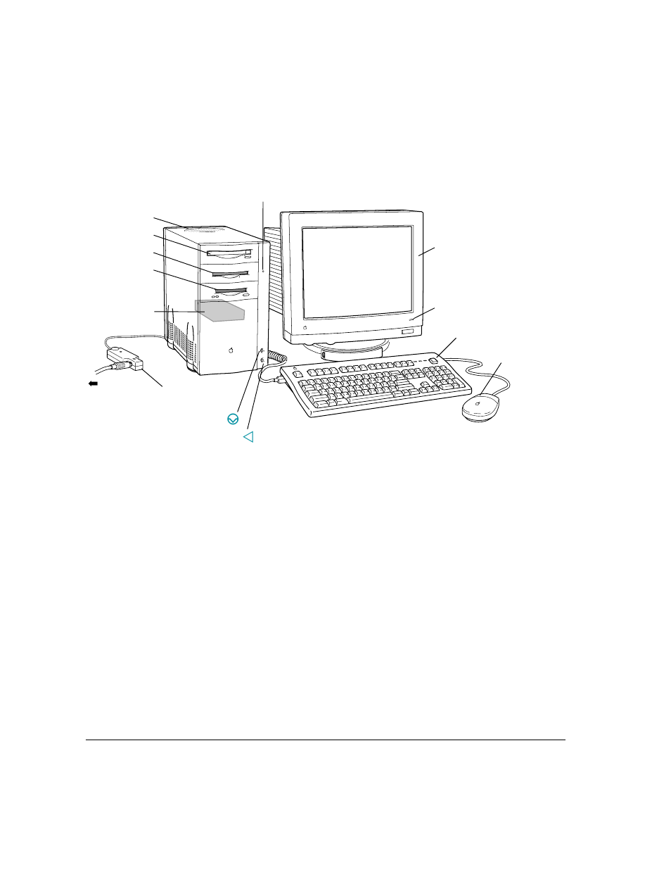 Your server at a glance | Apple Workgroup Server 8150/110 User Manual | Page 18 / 144