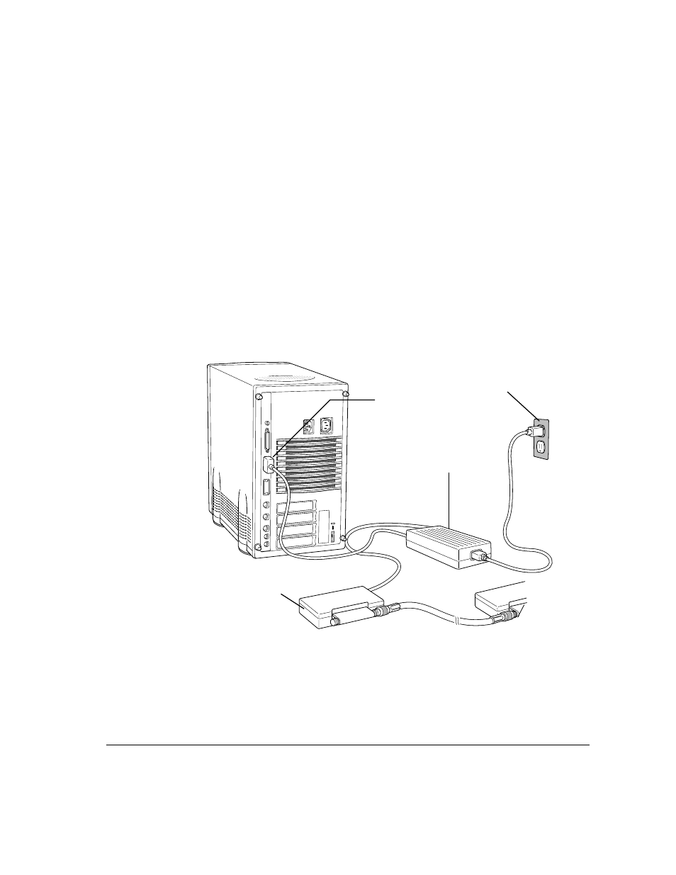 Connecting to other types of ethernet | Apple Workgroup Server 8150/110 User Manual | Page 37 / 144