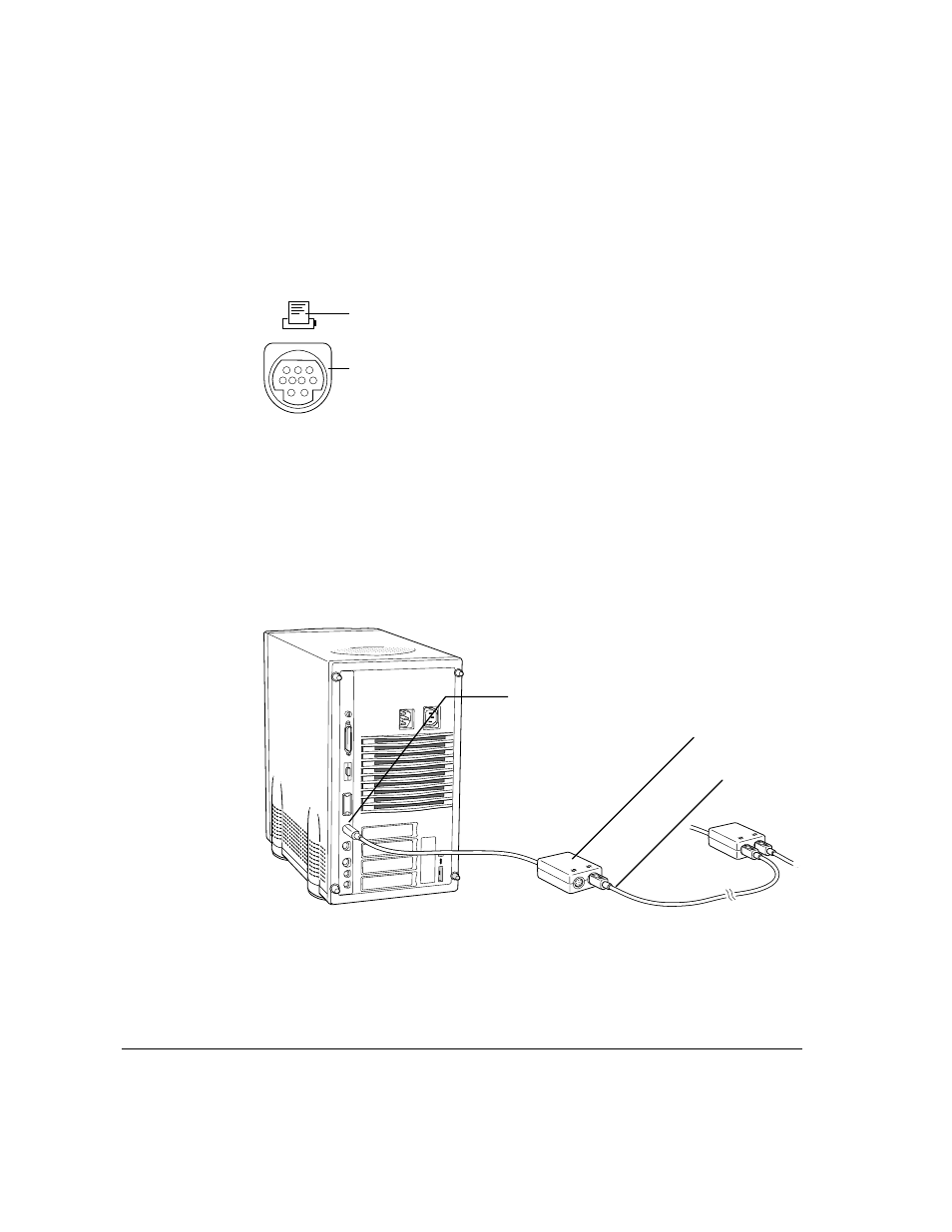 Connecting to a localtalk network | Apple Workgroup Server 8150/110 User Manual | Page 38 / 144