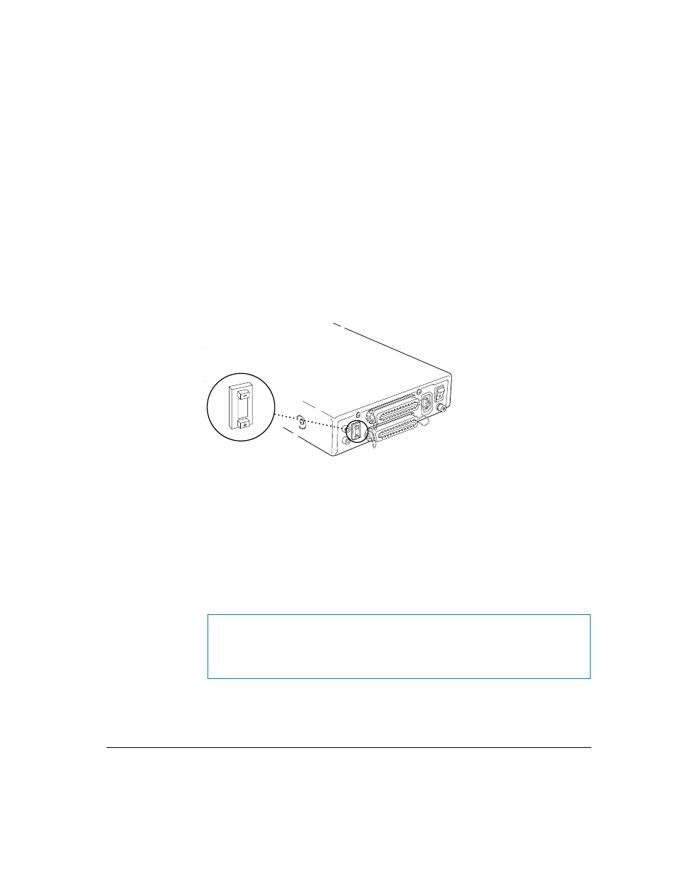 Connecting a scsi device | Apple Workgroup Server 8150/110 User Manual | Page 51 / 144