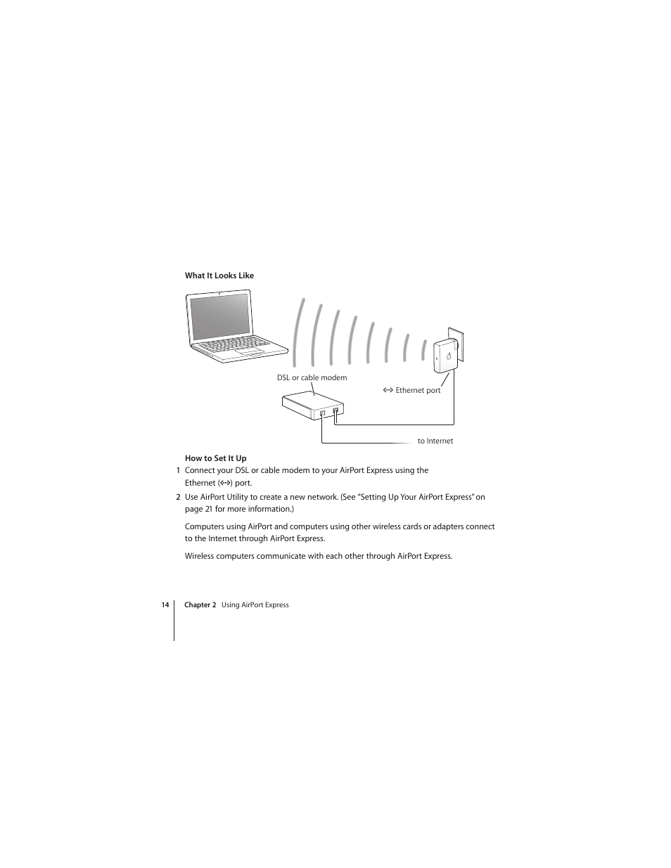 Apple AirPort Express 802.11n (1st Generation) User Manual | Page 14 / 48
