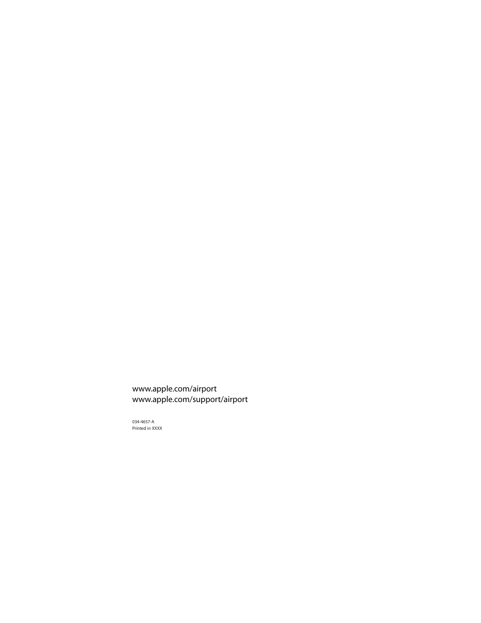 Apple AirPort Express 802.11n (1st Generation) User Manual | Page 48 / 48
