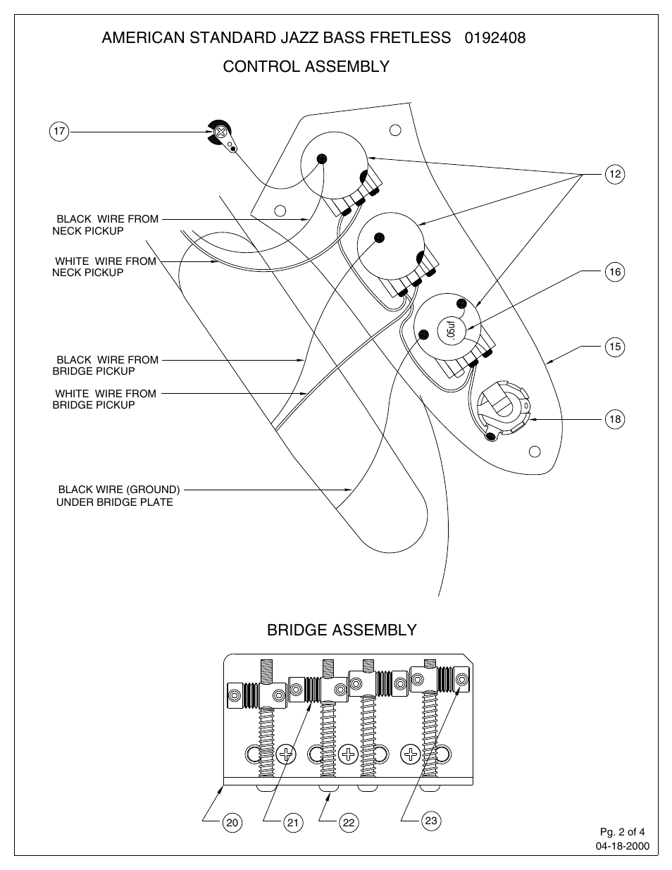 American Standard 192408 User Manual | 1 page