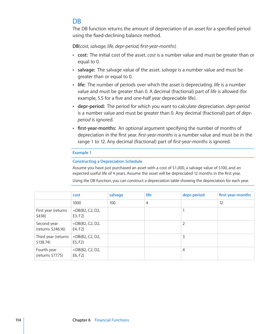 114 db | Apple iWork '09 User Manual | Page 114 / 372