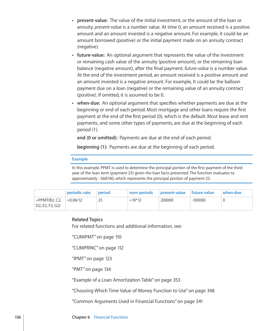 Apple iWork '09 User Manual | Page 136 / 372
