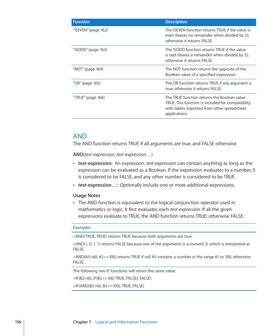 156 and | Apple iWork '09 User Manual | Page 156 / 372