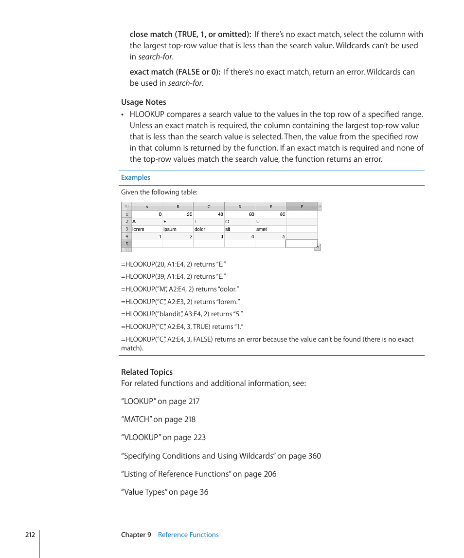 Apple iWork '09 User Manual | Page 212 / 372