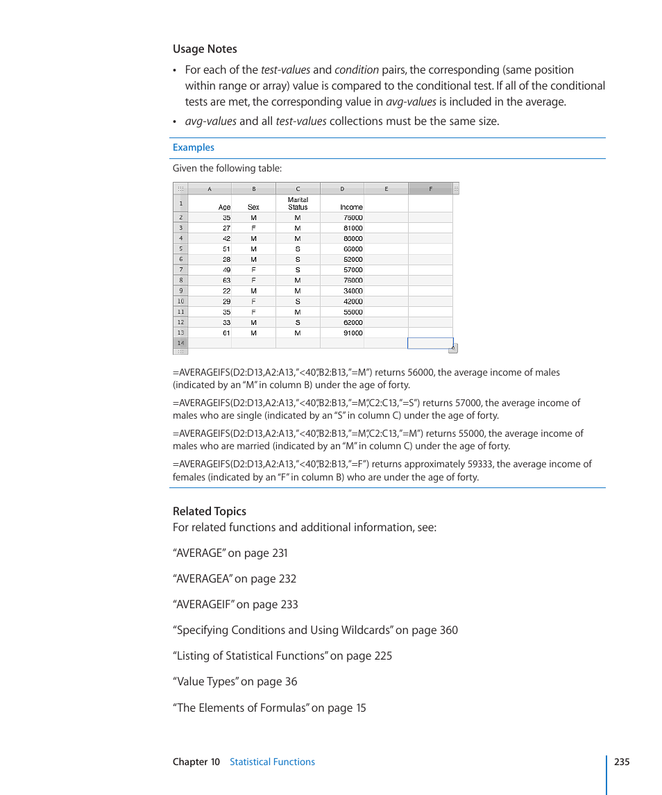 Apple iWork '09 User Manual | Page 235 / 372