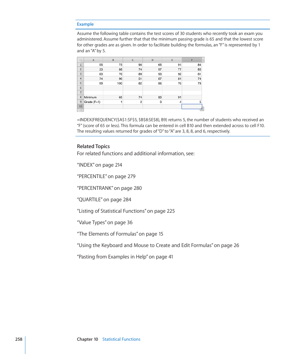 Apple iWork '09 User Manual | Page 258 / 372