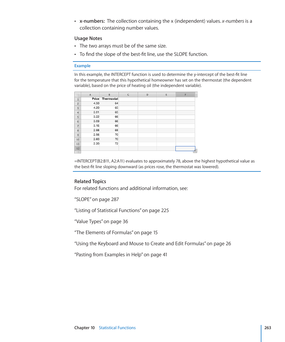 Apple iWork '09 User Manual | Page 263 / 372