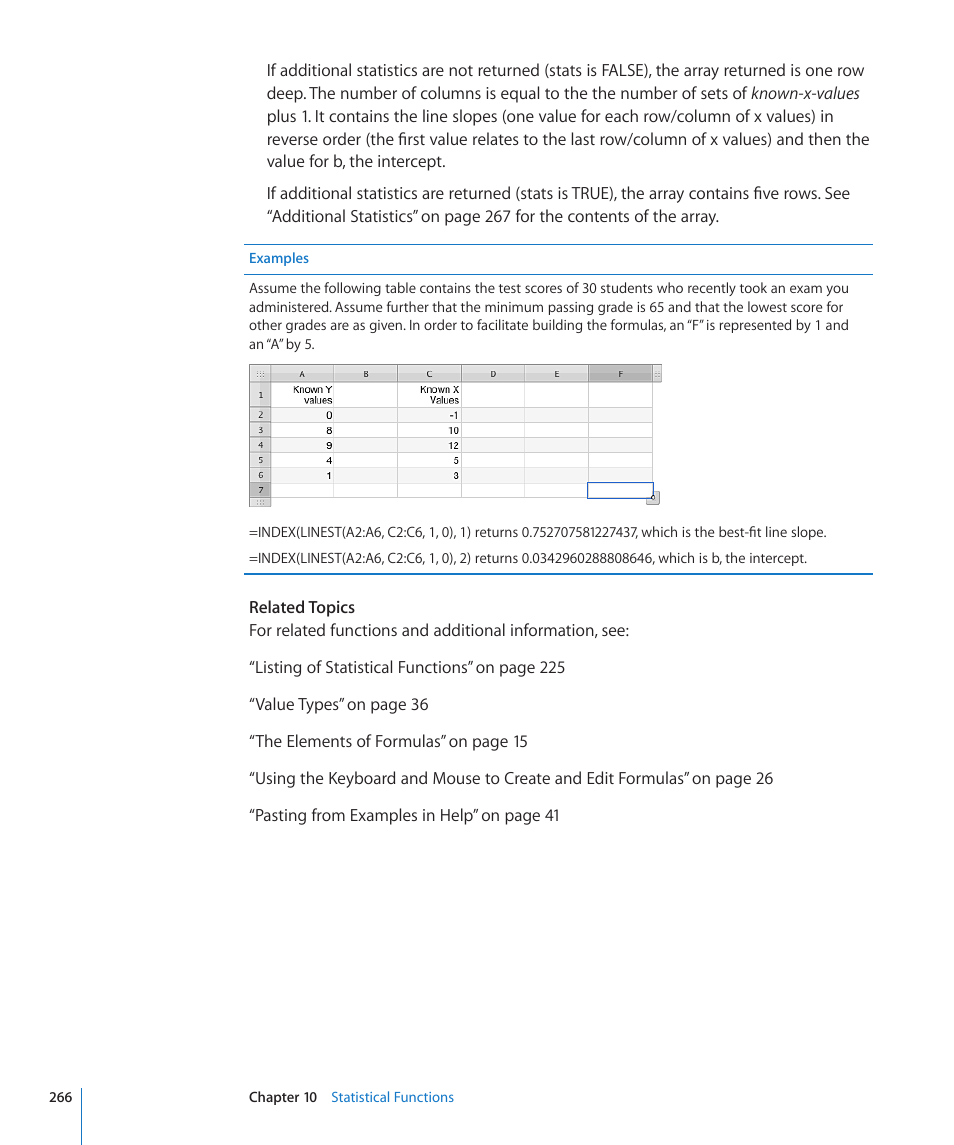 Apple iWork '09 User Manual | Page 266 / 372
