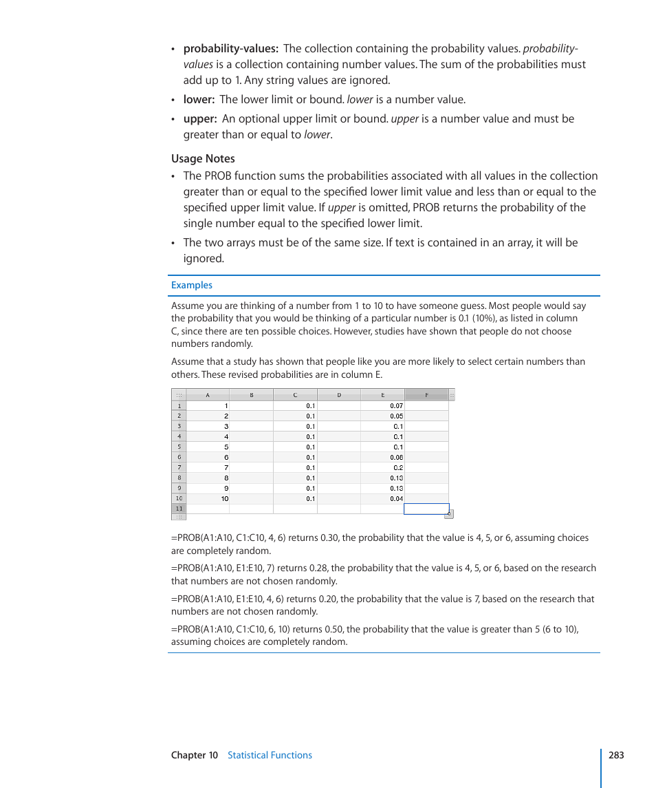 Apple iWork '09 User Manual | Page 283 / 372