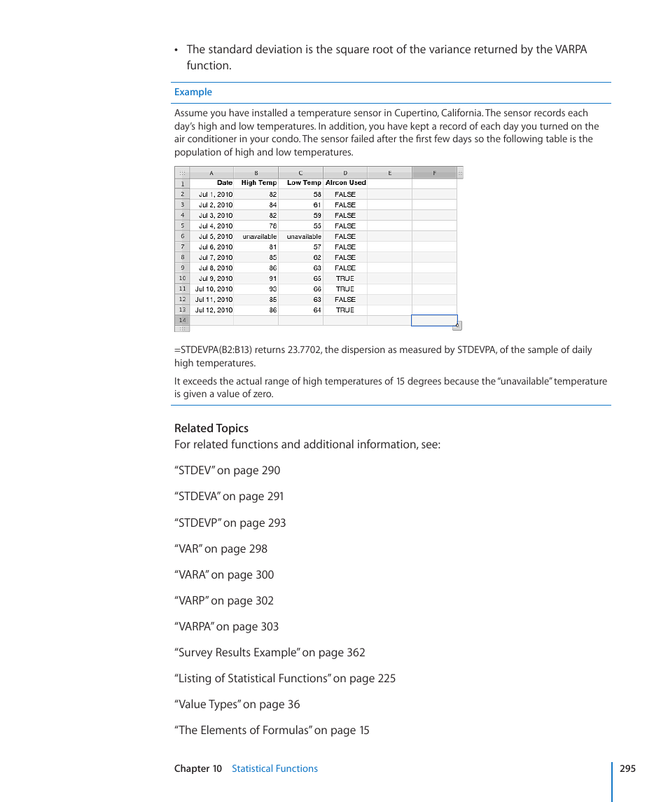 Apple iWork '09 User Manual | Page 295 / 372